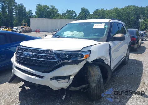 2021 Ford Explorer Xlt из США, поврежденный, VIN 1FMSK7DH2MGB39440